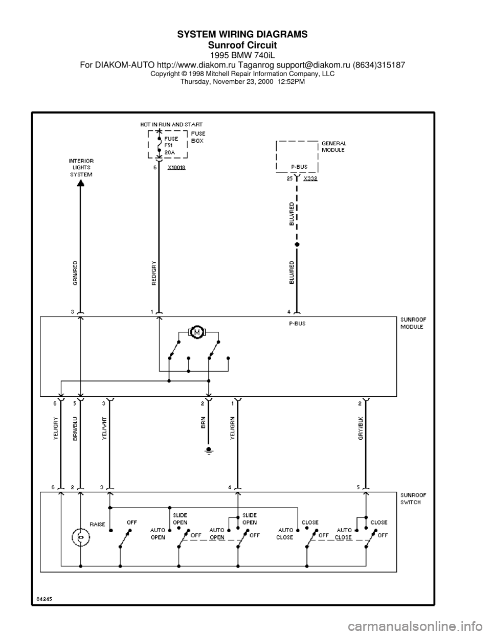 bmw e46 lcm wiring diagram