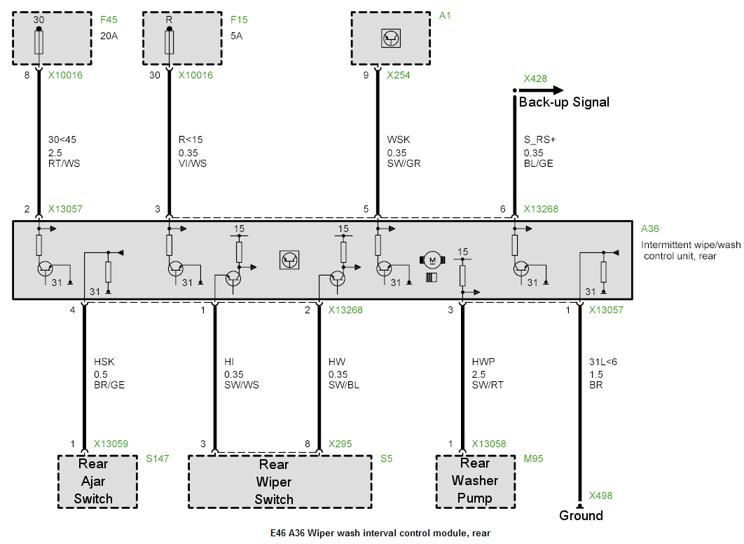 Bmw E46 Abs Module Diagram