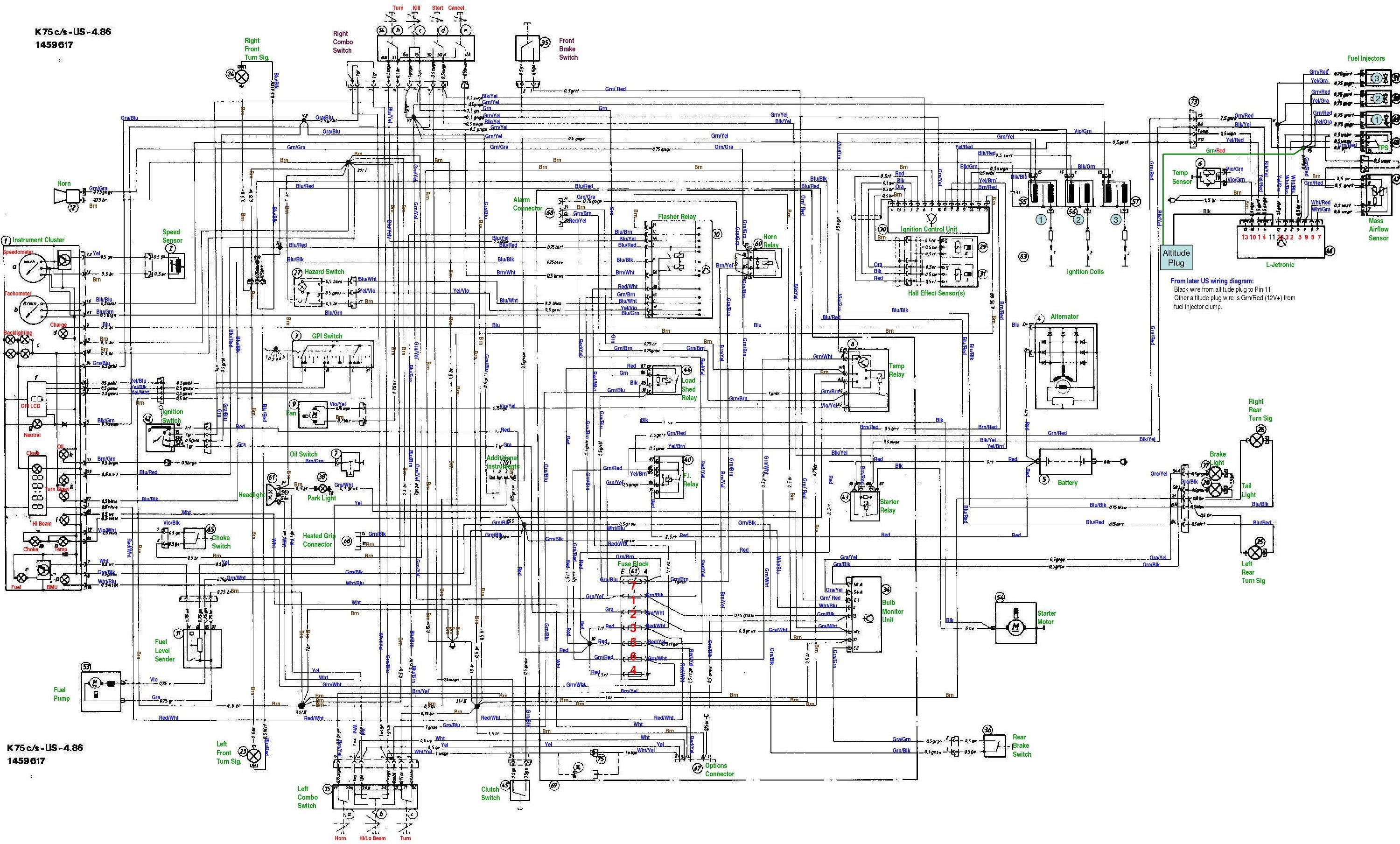 bmw k75s wiring diagram