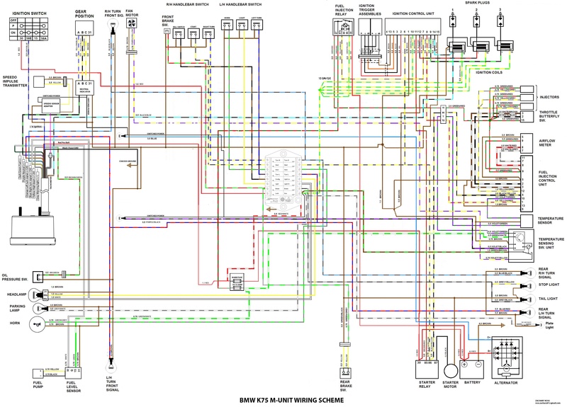 bmw r100 wiring diagram