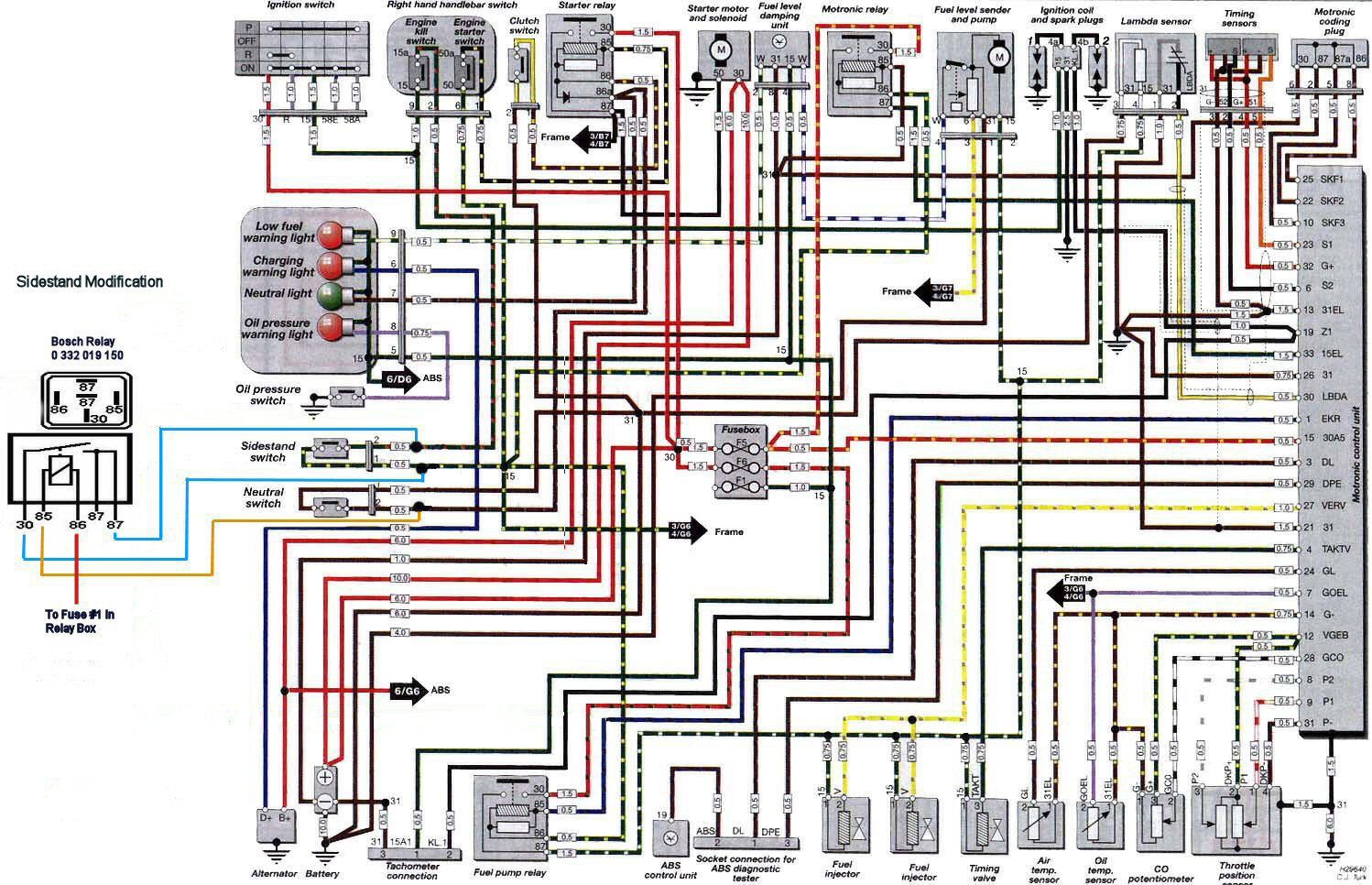 bmw r1150rt wiring diagram