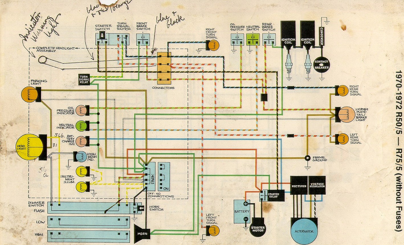 bmw r75 wiring diagram