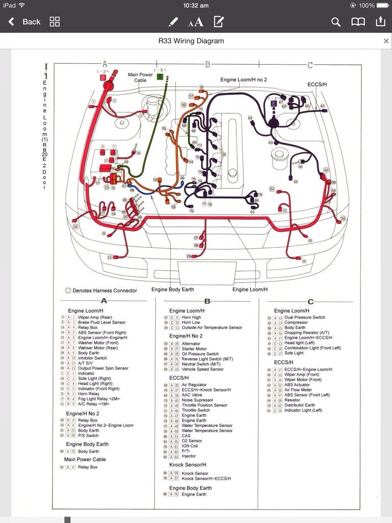 bnr32 radio wiring diagram