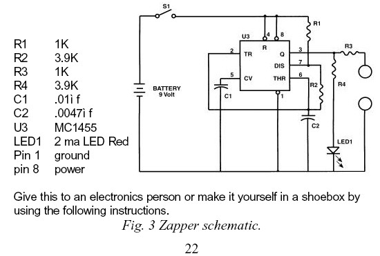 bob beck blood electrifier circuit diagram