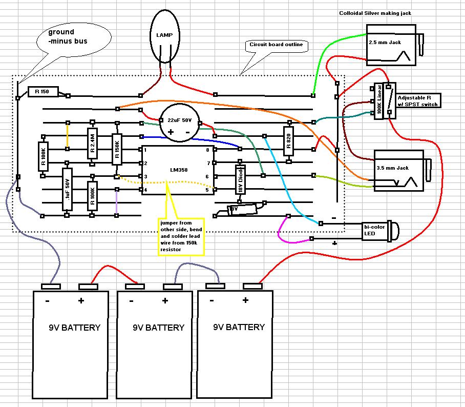 bob beck blood electrifier circuit diagram