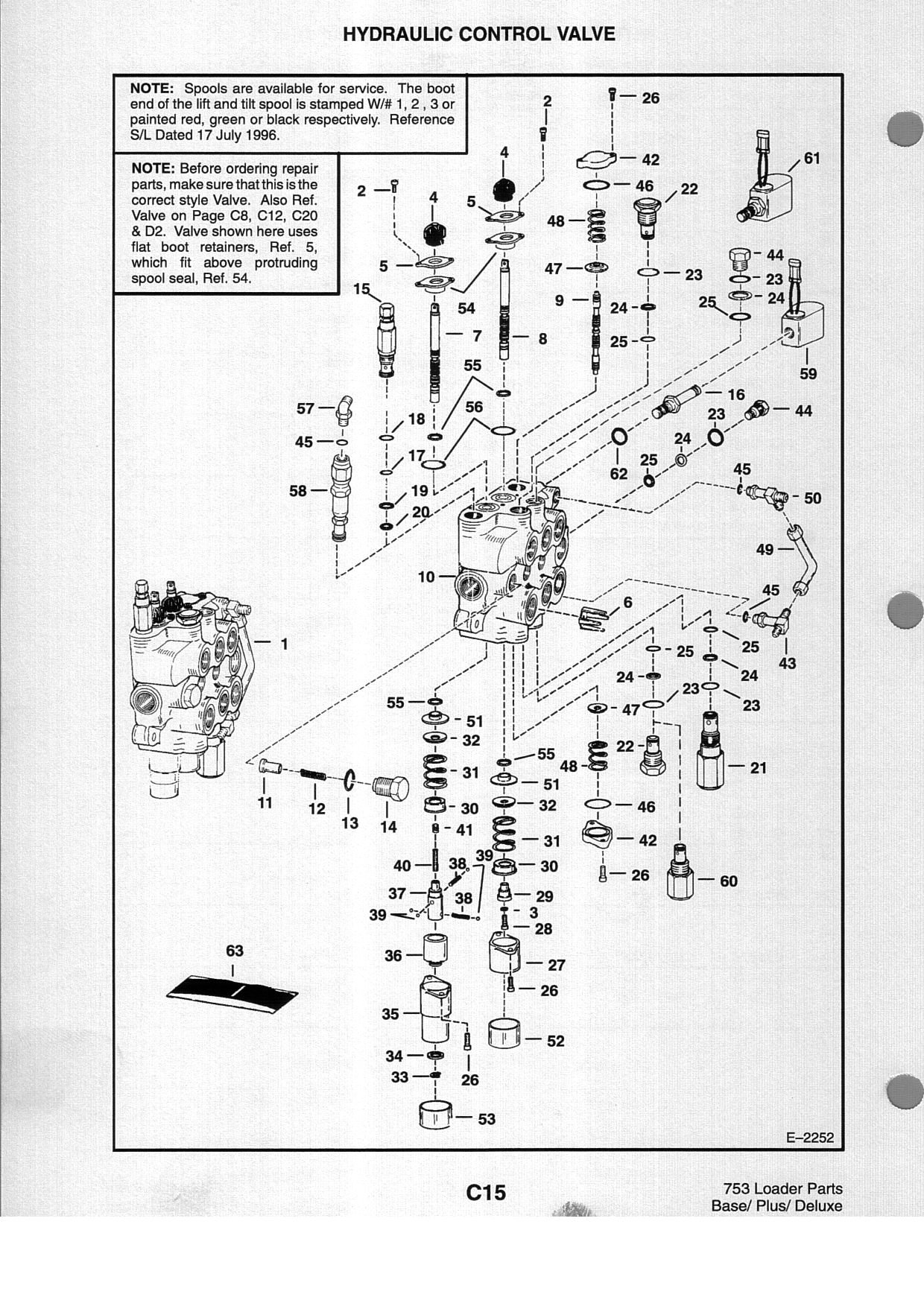 bobcat 743 parts diagram