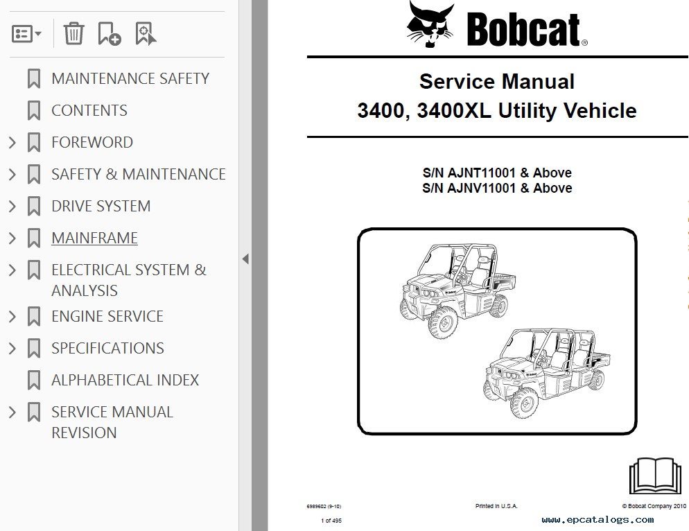 bobcat 863 wiring diagram