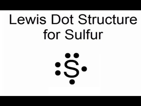 bohr diagram for sulfur