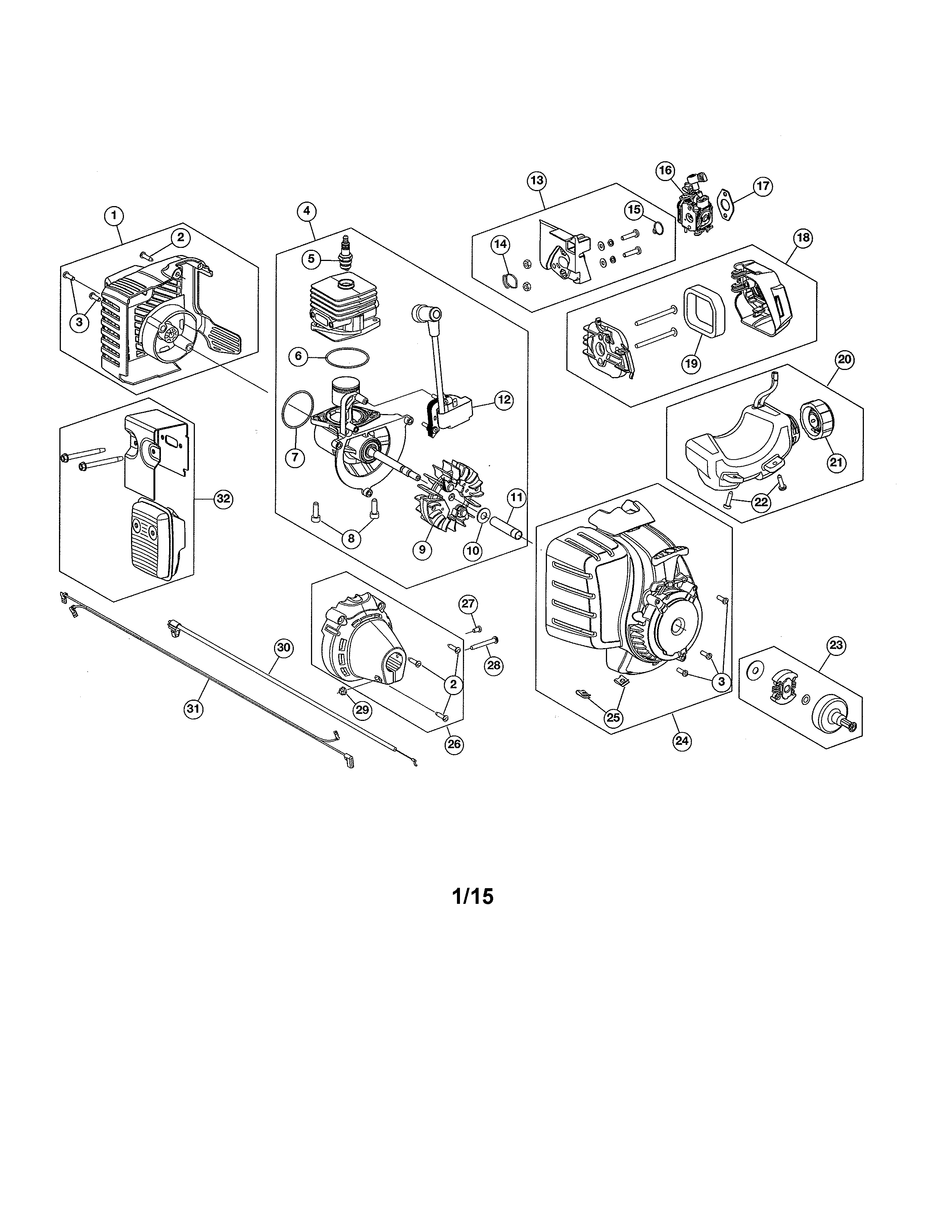 bolens bl100 fuel line diagram