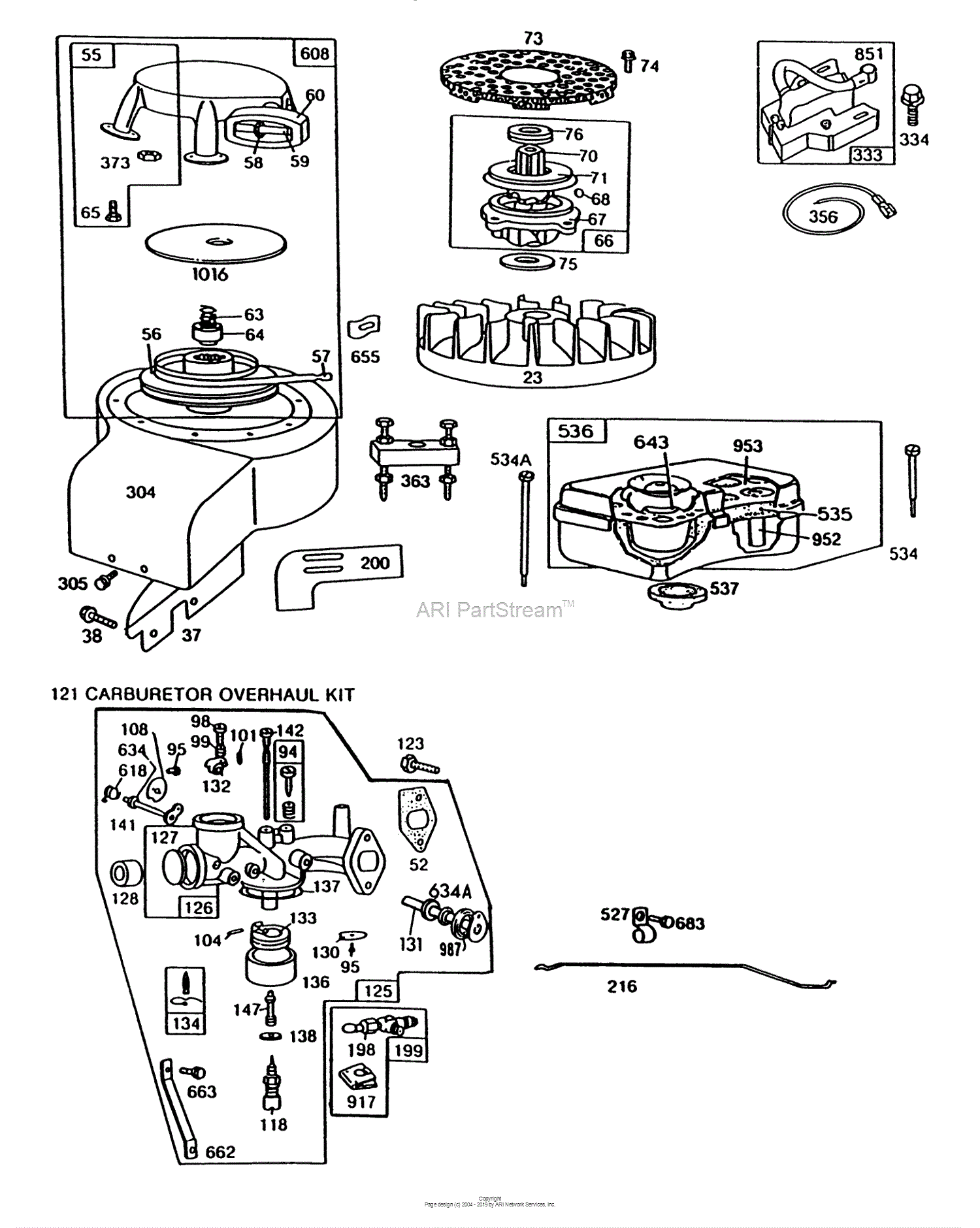 bolens carburetor diagram