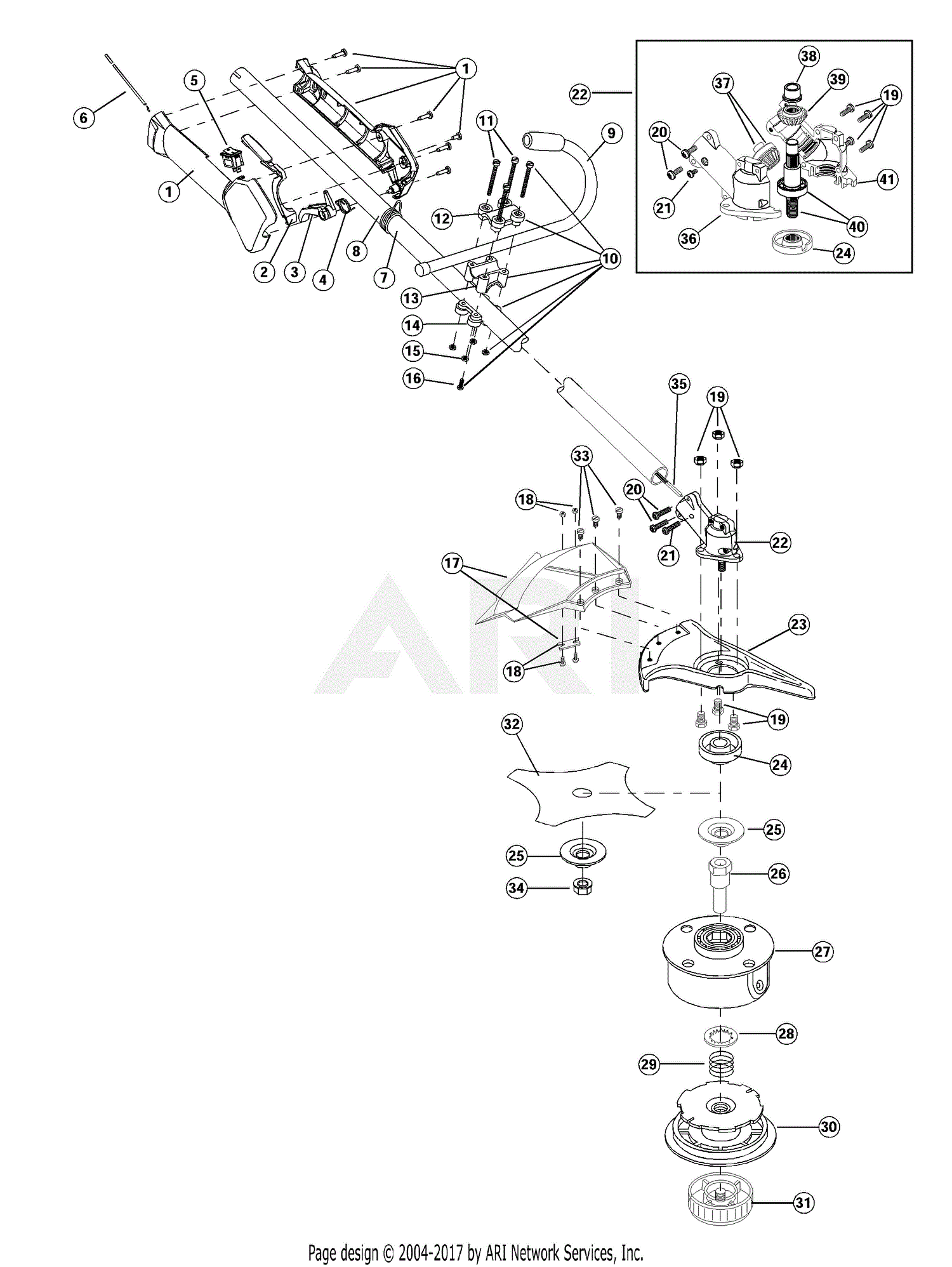 bolens riding mower wiring diagram
