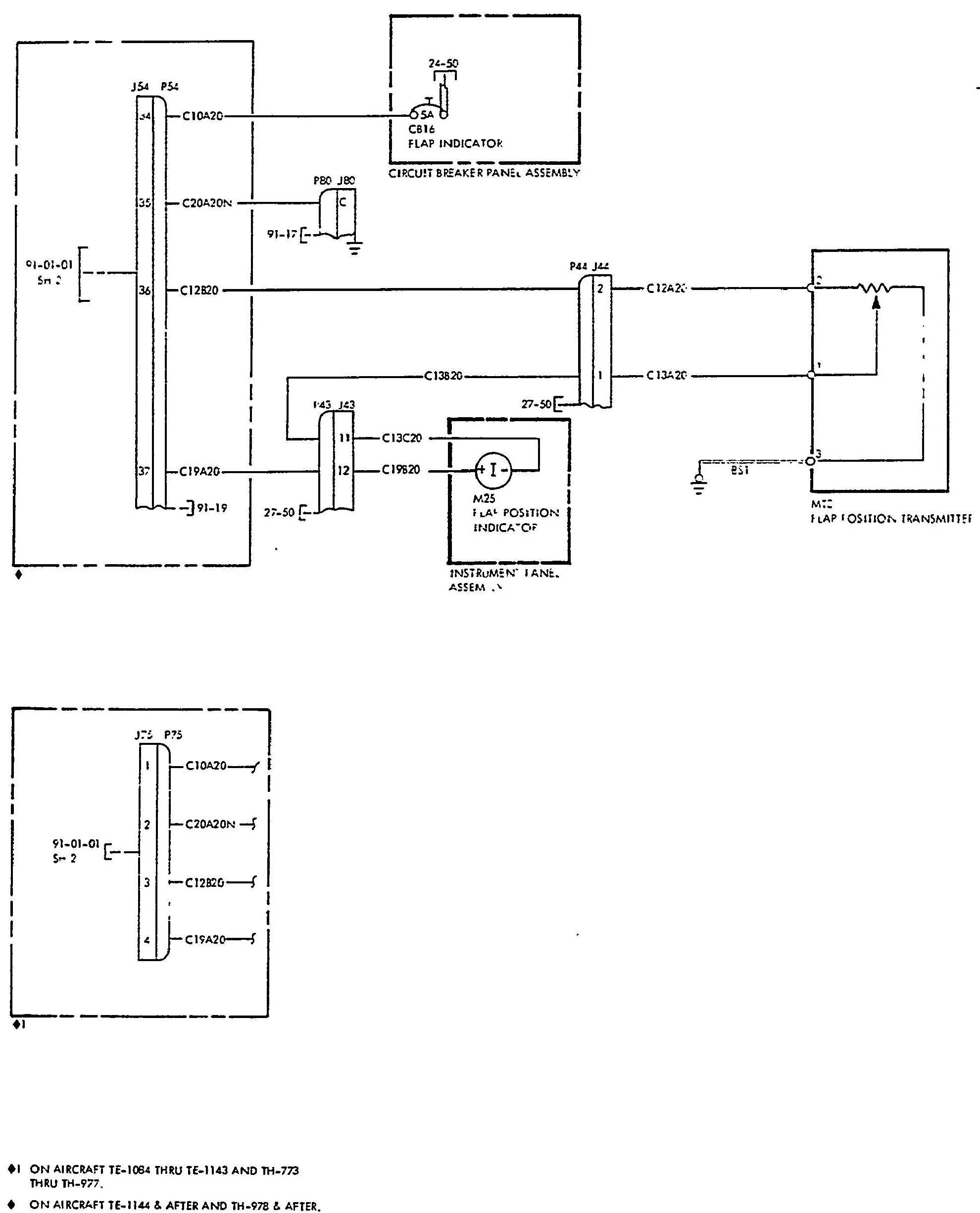 bonanza a36 flap position indicator wiring diagram