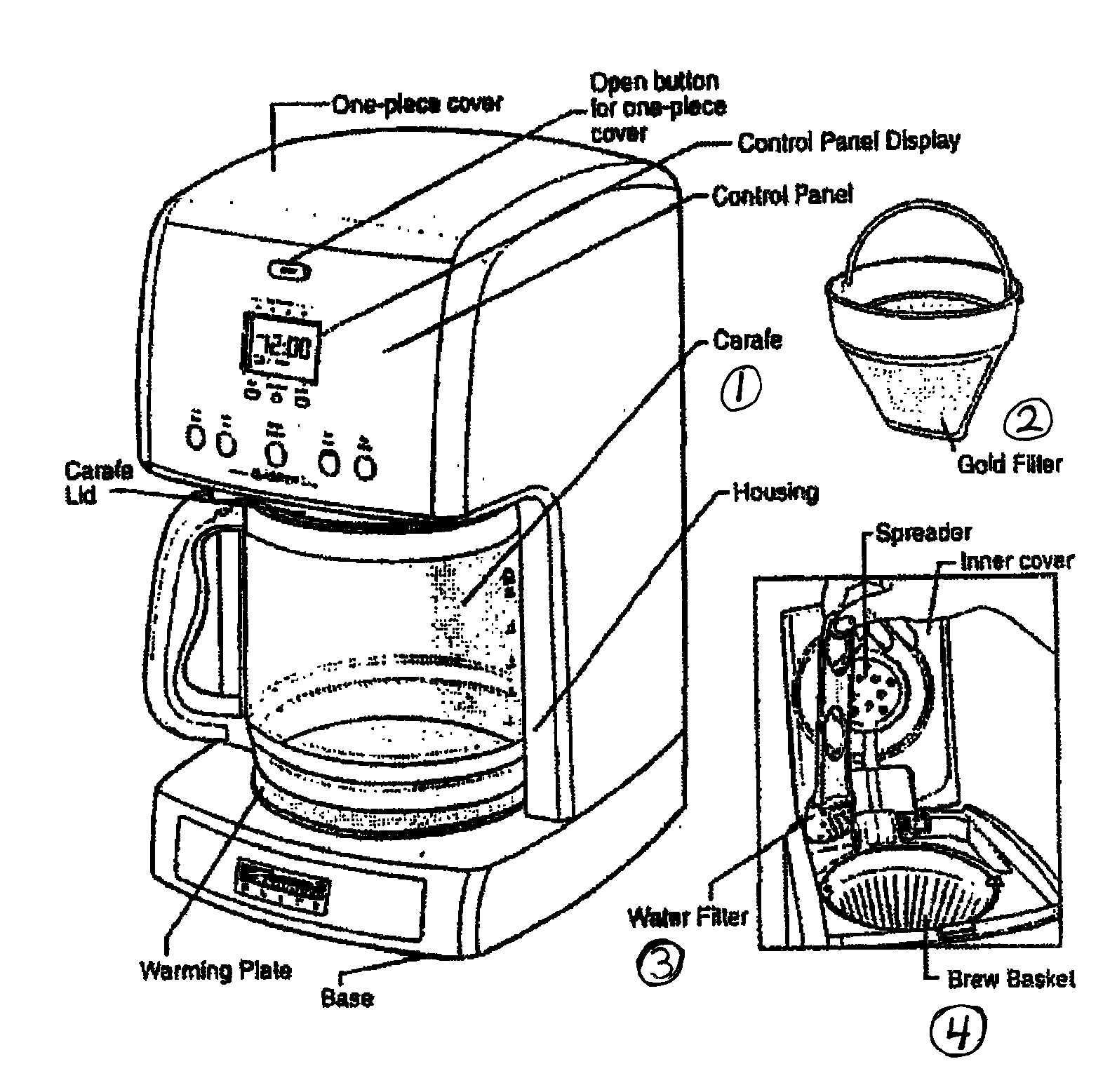 bonavita coffee maker wiring diagram