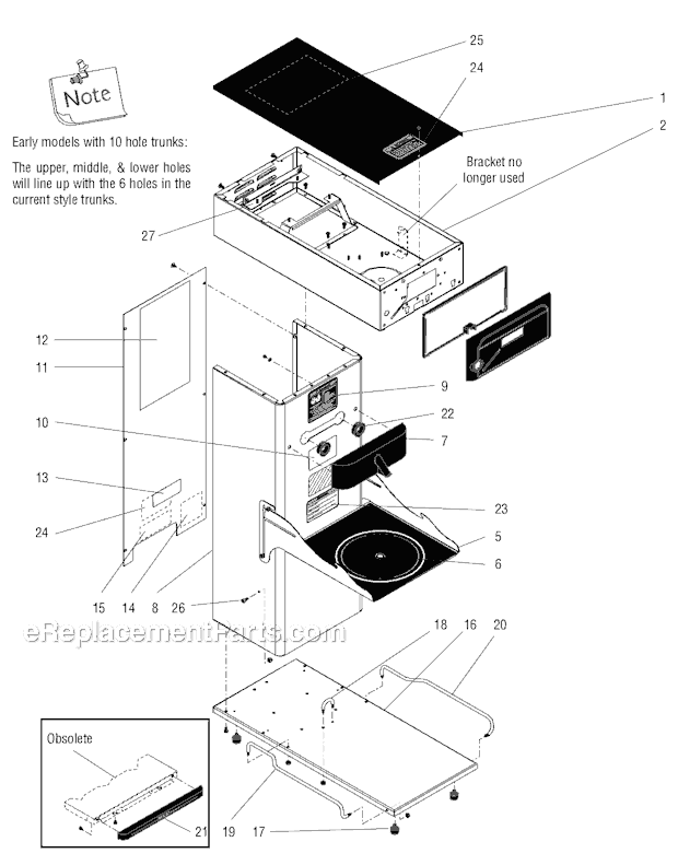 bonavita coffee maker wiring diagram