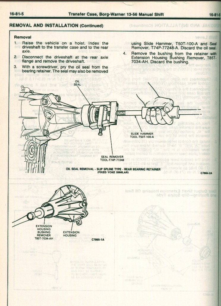 borg warner 1356 transfer case diagram