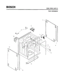 bosch dishwasher shu9915 inlet valve wiring diagram