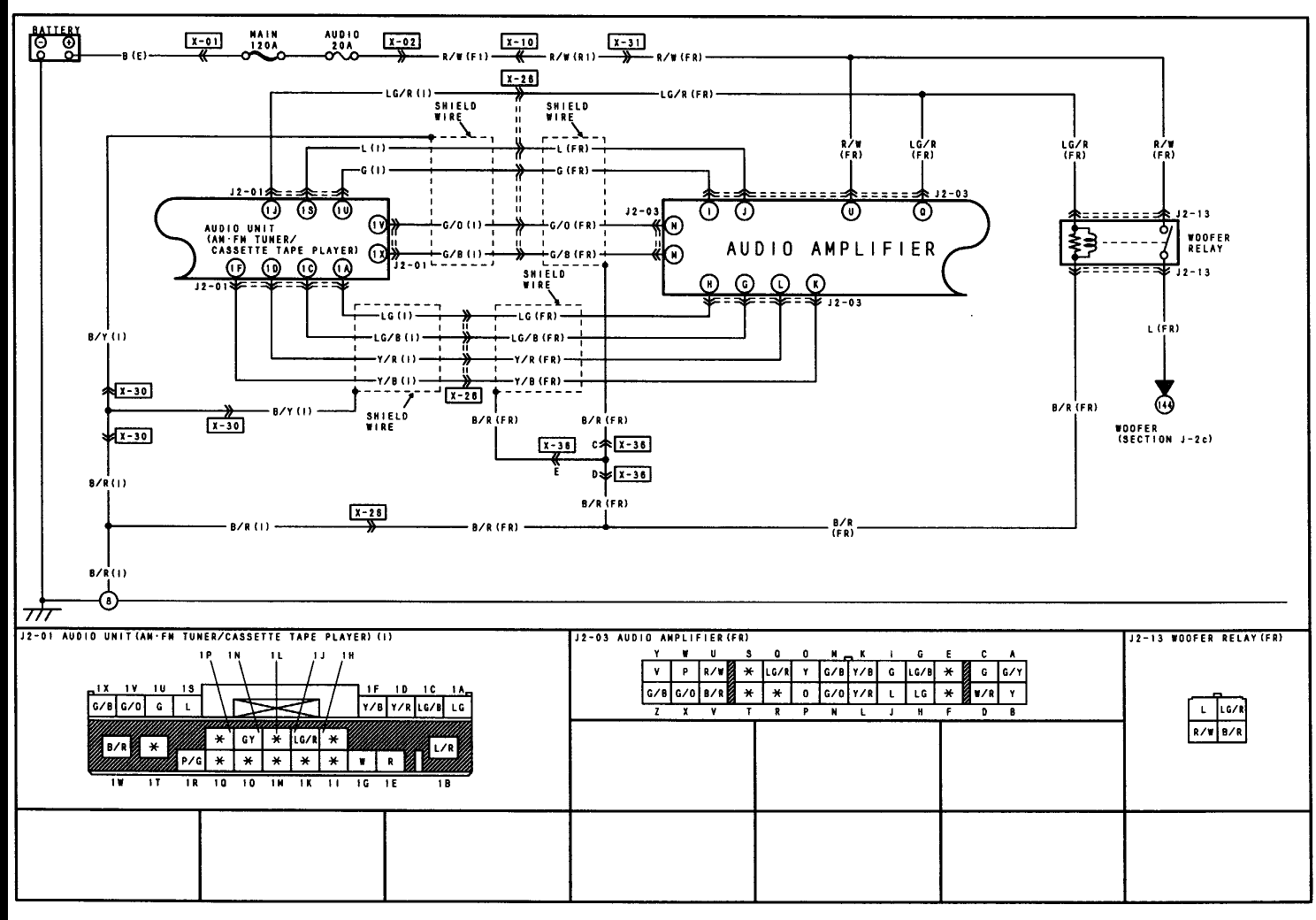 bose amplifier wiring diagram 25869046
