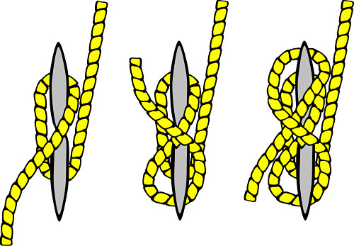 bowline knot diagram