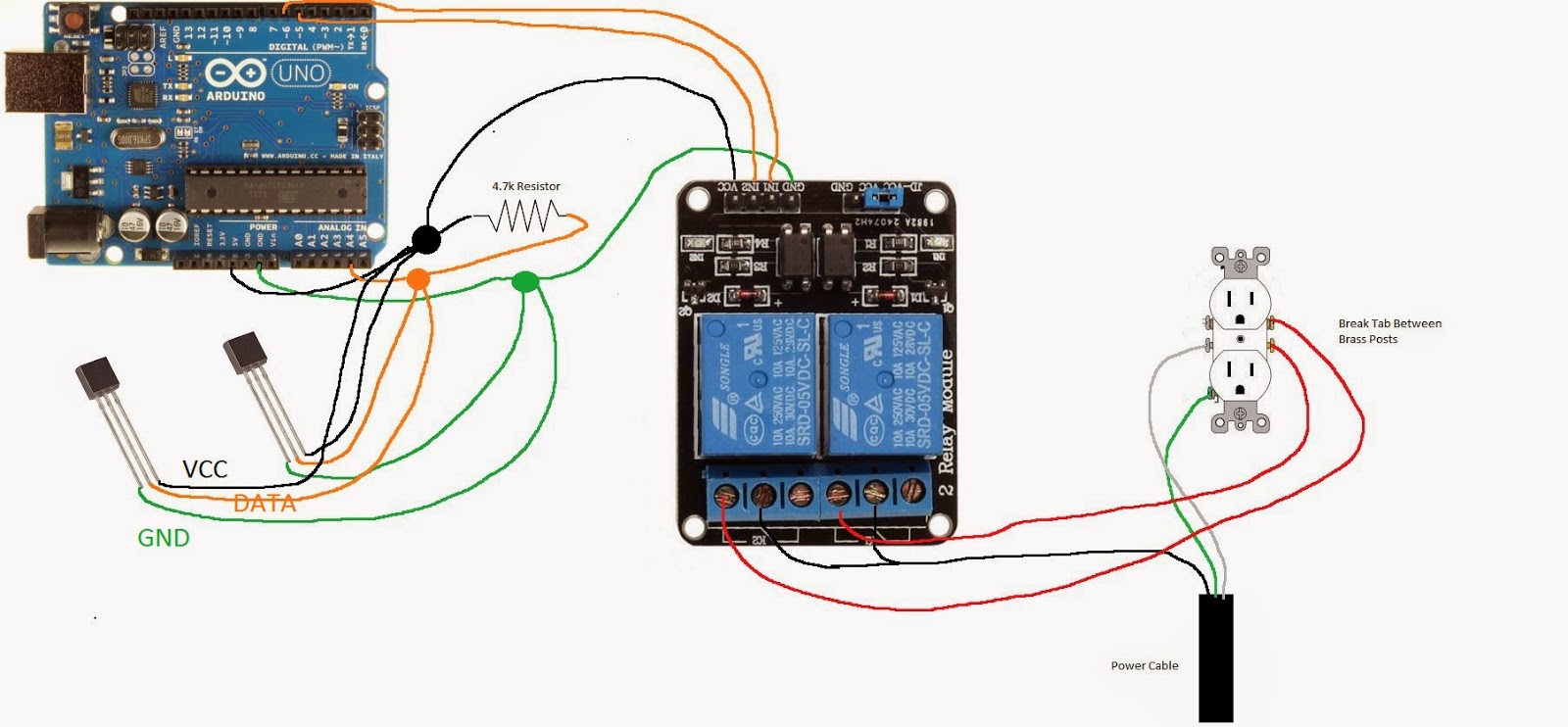 brewpi wiring diagram