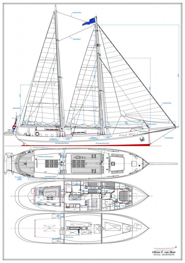 brigantine ship diagram