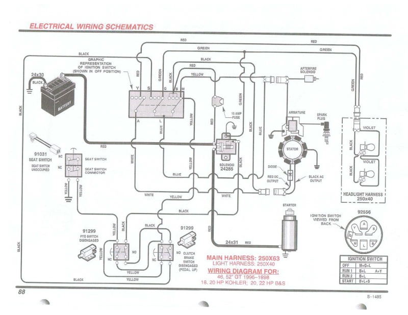 Briggs And Stratton 16 Hp V Twin Opposed Wiring Diagram 402707