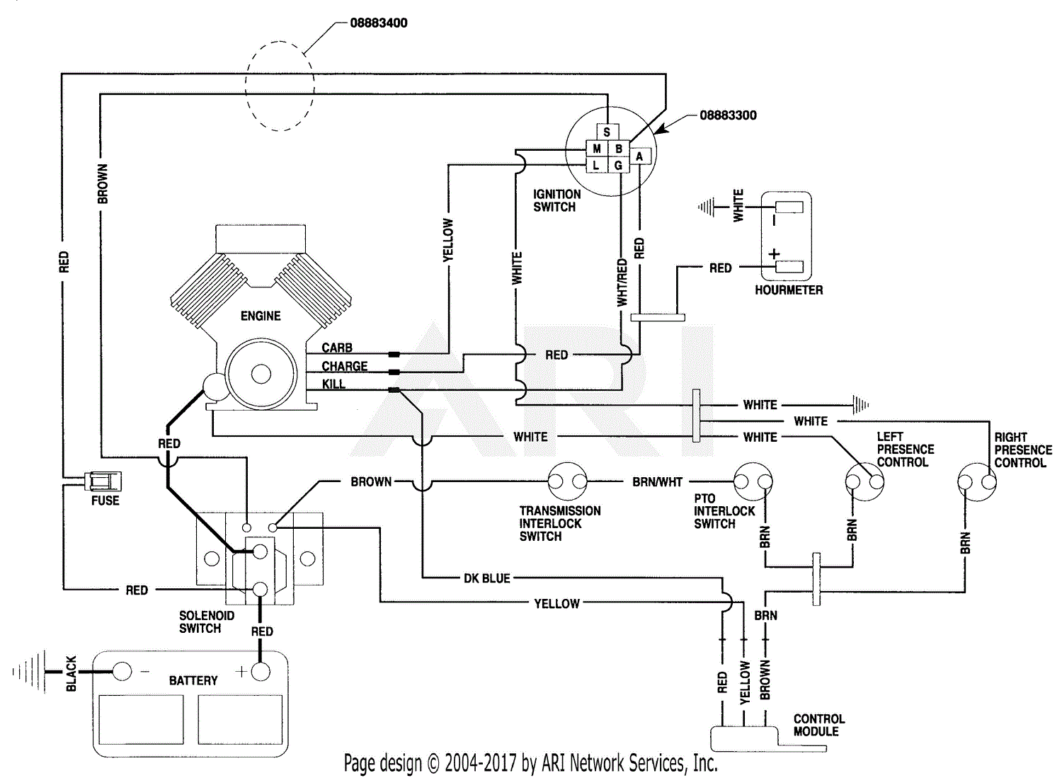 briggs and stratton 42a707 wiring diagram