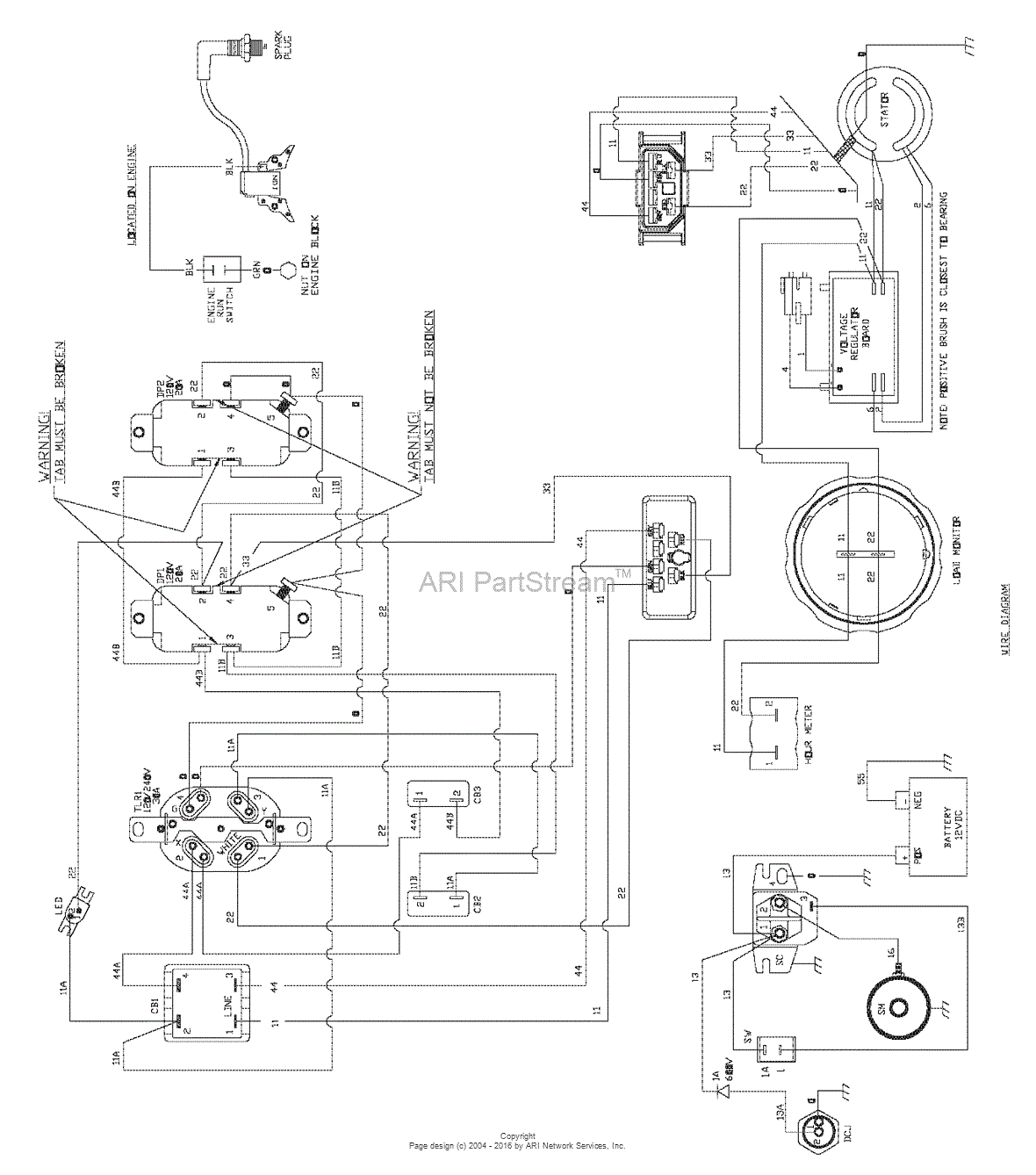 briggs and stratton 5bsxs.7242vf wiring diagram
