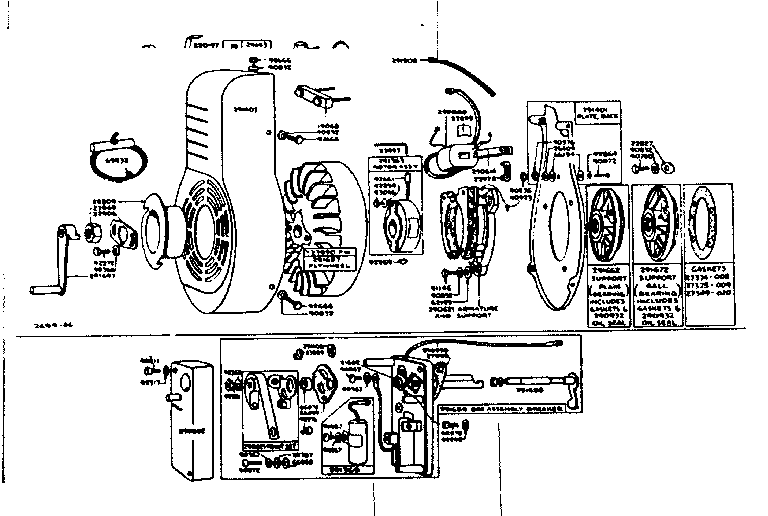 briggs and stratton points and condenser wiring diagram