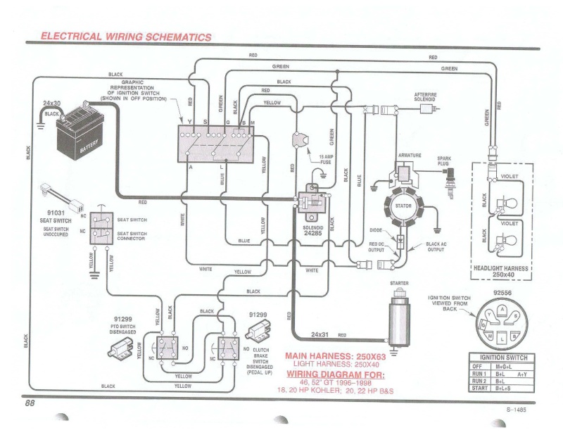 briggs and stratton vanguard 18 hp v-twin 350447 wiring diagram