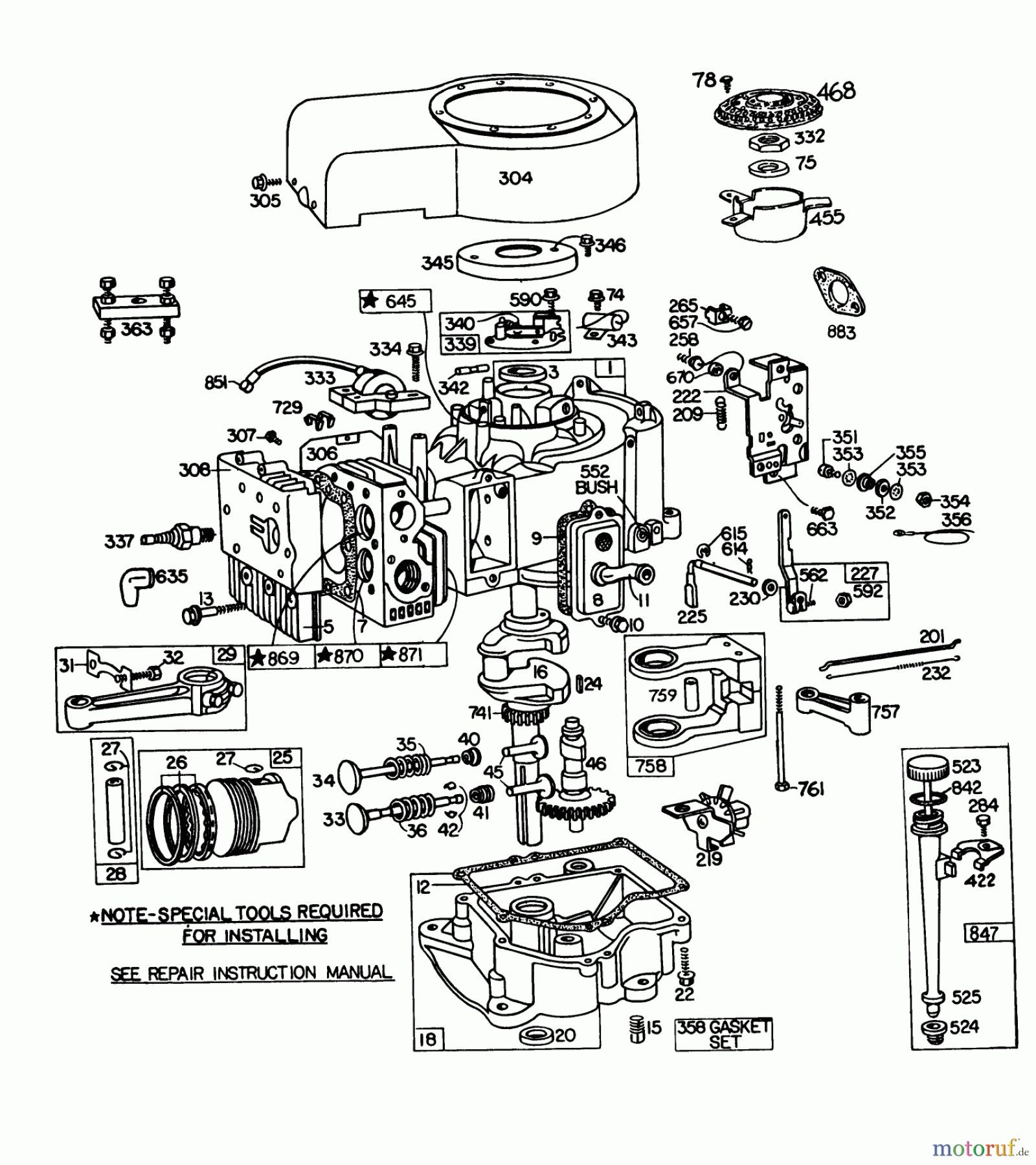 briggs and stratton wiring diagram 16 hp 402707