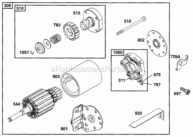 briggs and stratton wiring diagram 16 hp 402707 dual circuit alternator