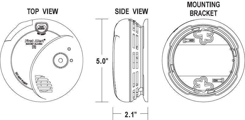 brk 2851b smoke detector wiring diagram