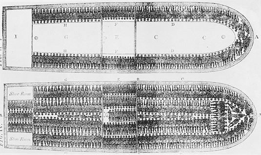 brookes slave ship diagram