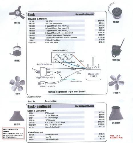 buck stove wiring diagram