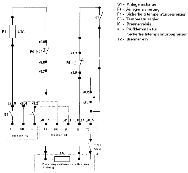 buderus gb142 wiring diagram