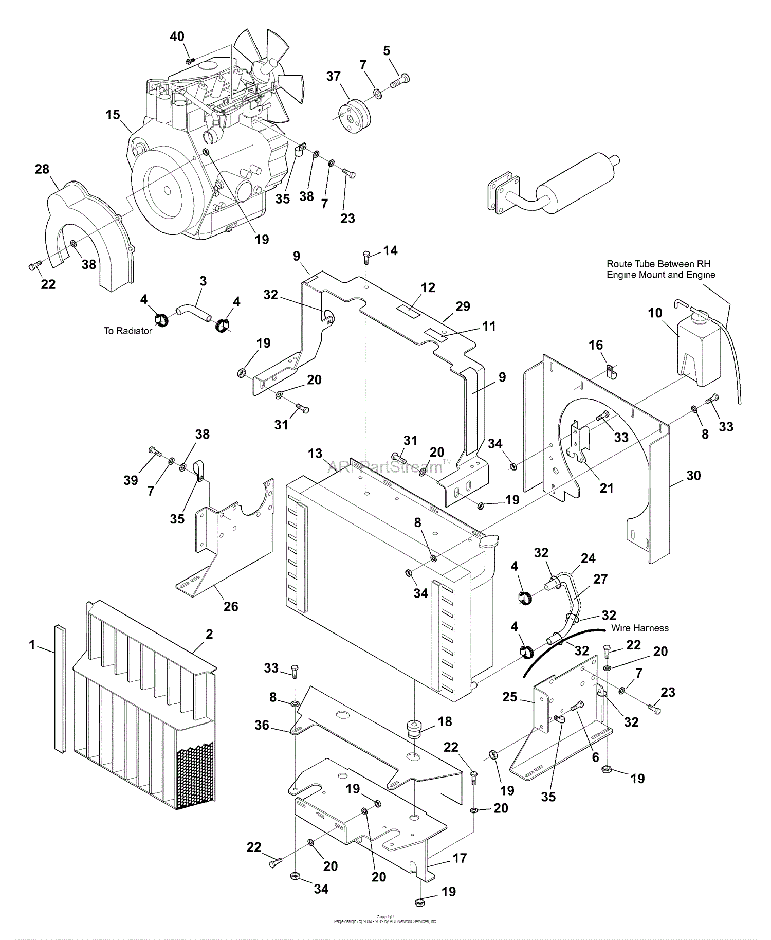 bunton mower parts diagram