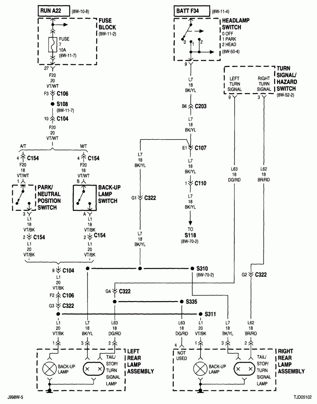 bx2370 taillight wiring diagram