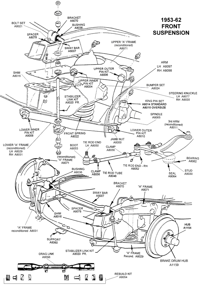 C4 Corvette Front Suspension Diagram