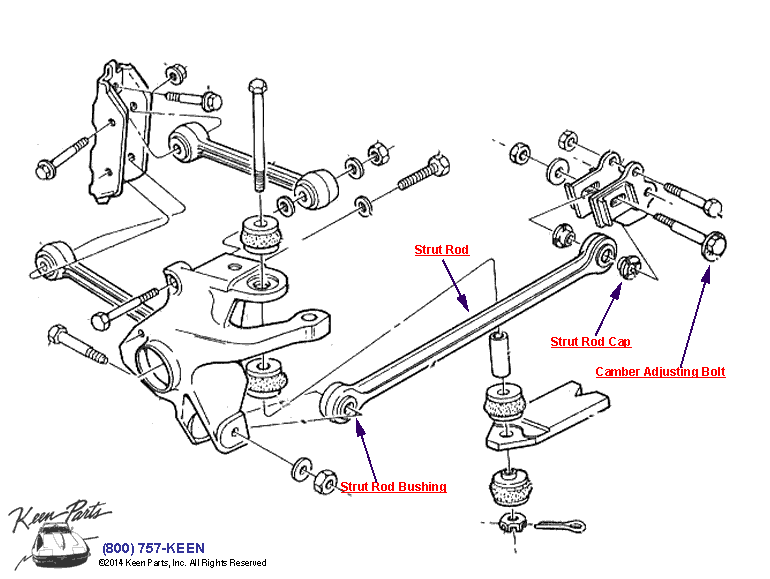 c4 corvette rear suspension diagram