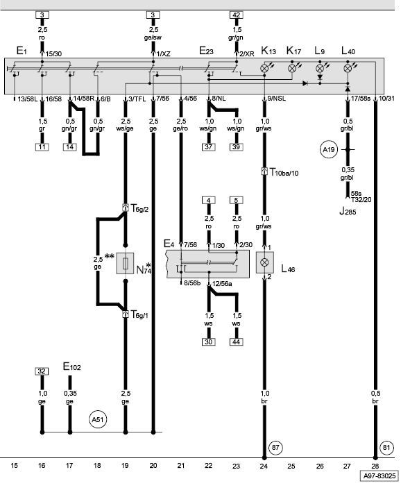 c5 corvette headlight wiring diagram