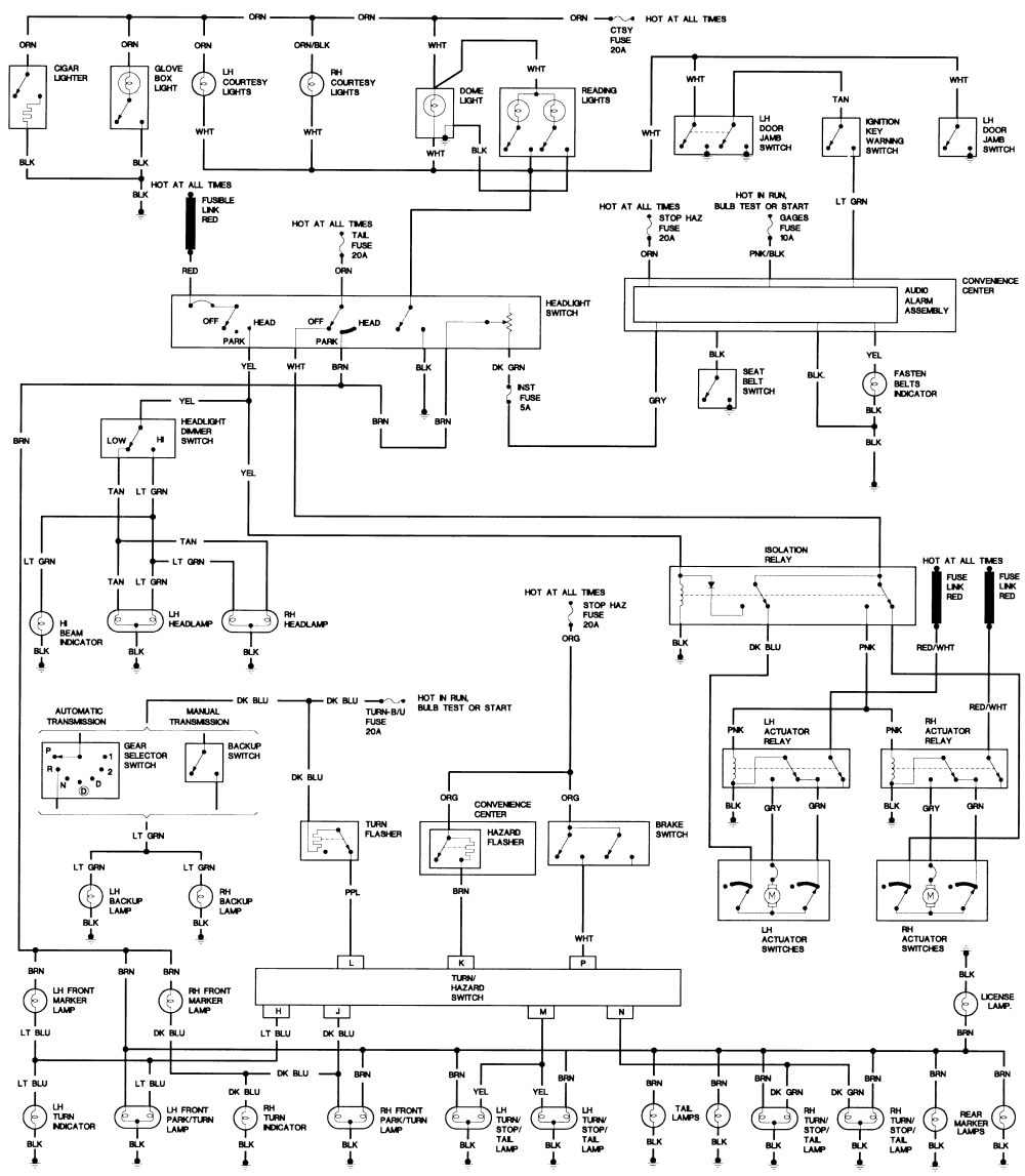 c5 corvette shifter indicator wiring diagram