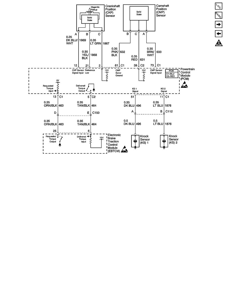 c6 corvette wiring diagram for cam position sensor