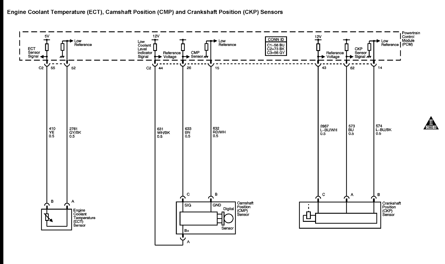 c6 corvette wiring diagram for cam position sensor