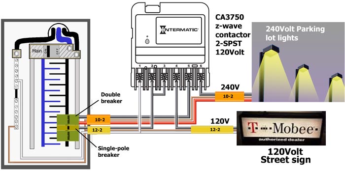 ca3750 intermatic intouch 220volt dpst wiring diagram