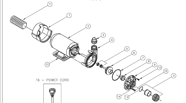 caldera spa parts diagram