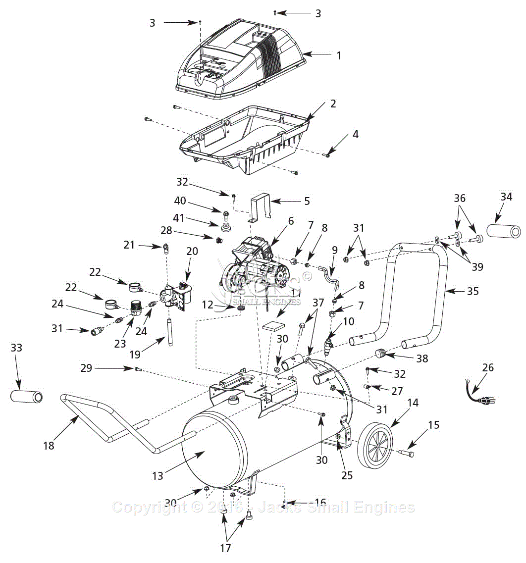 campbell hausfeld air compressor wiring diagram
