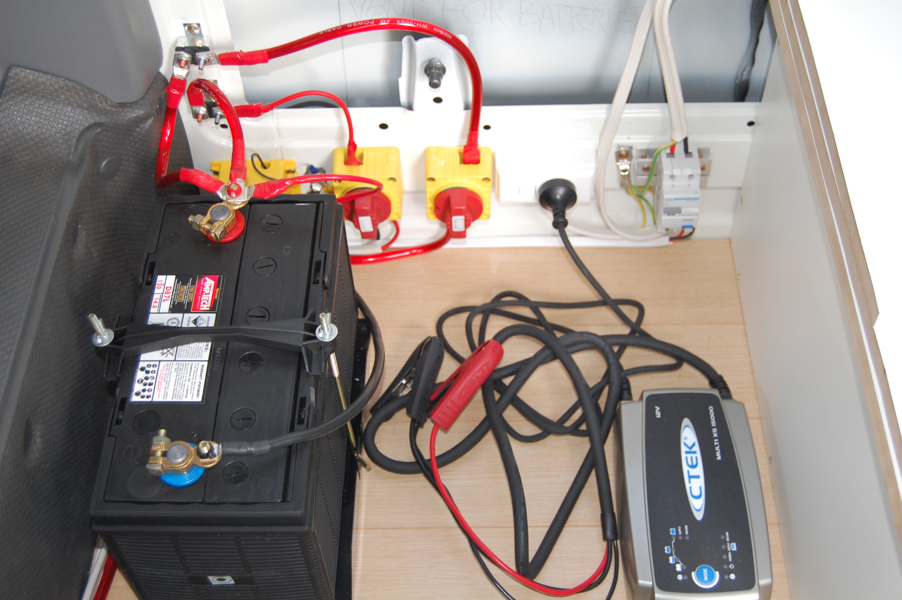 campervan 12v wiring diagram