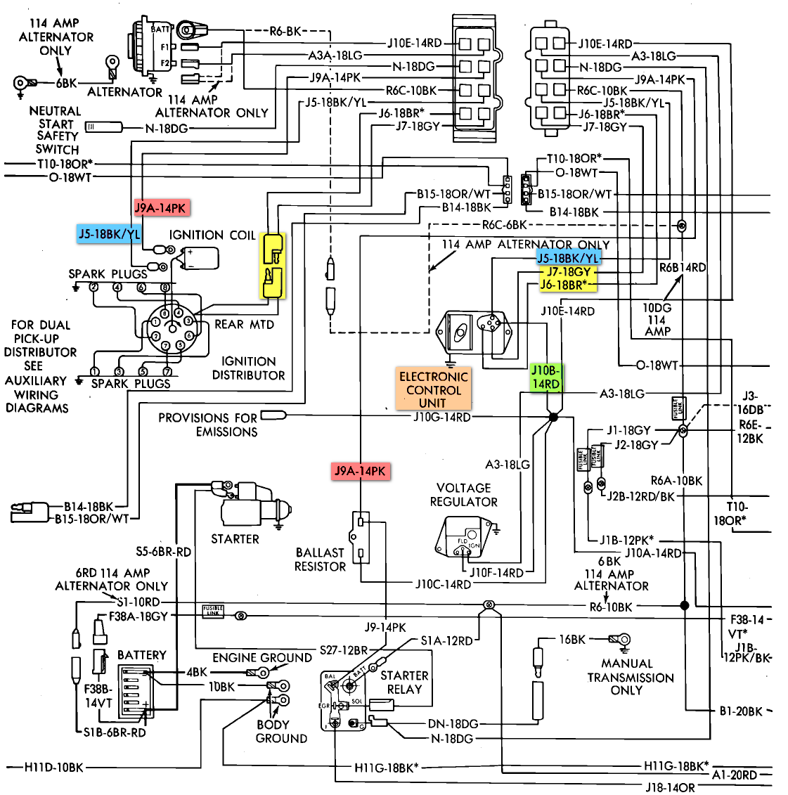 campervan wiring diagram