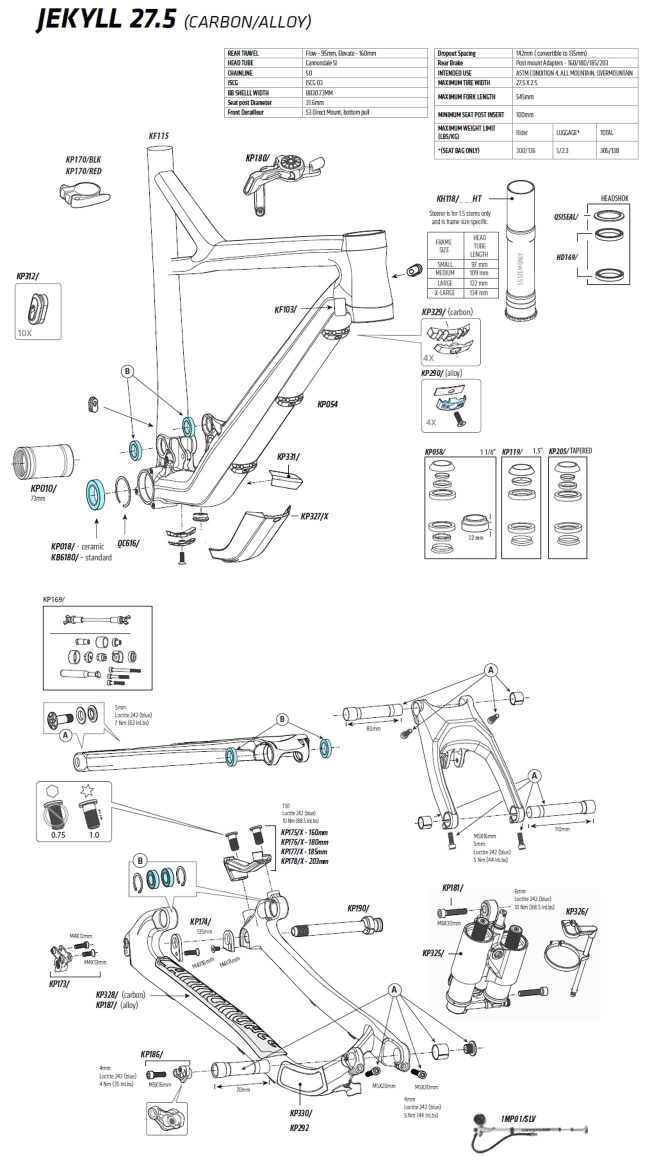 cannondale parts diagram