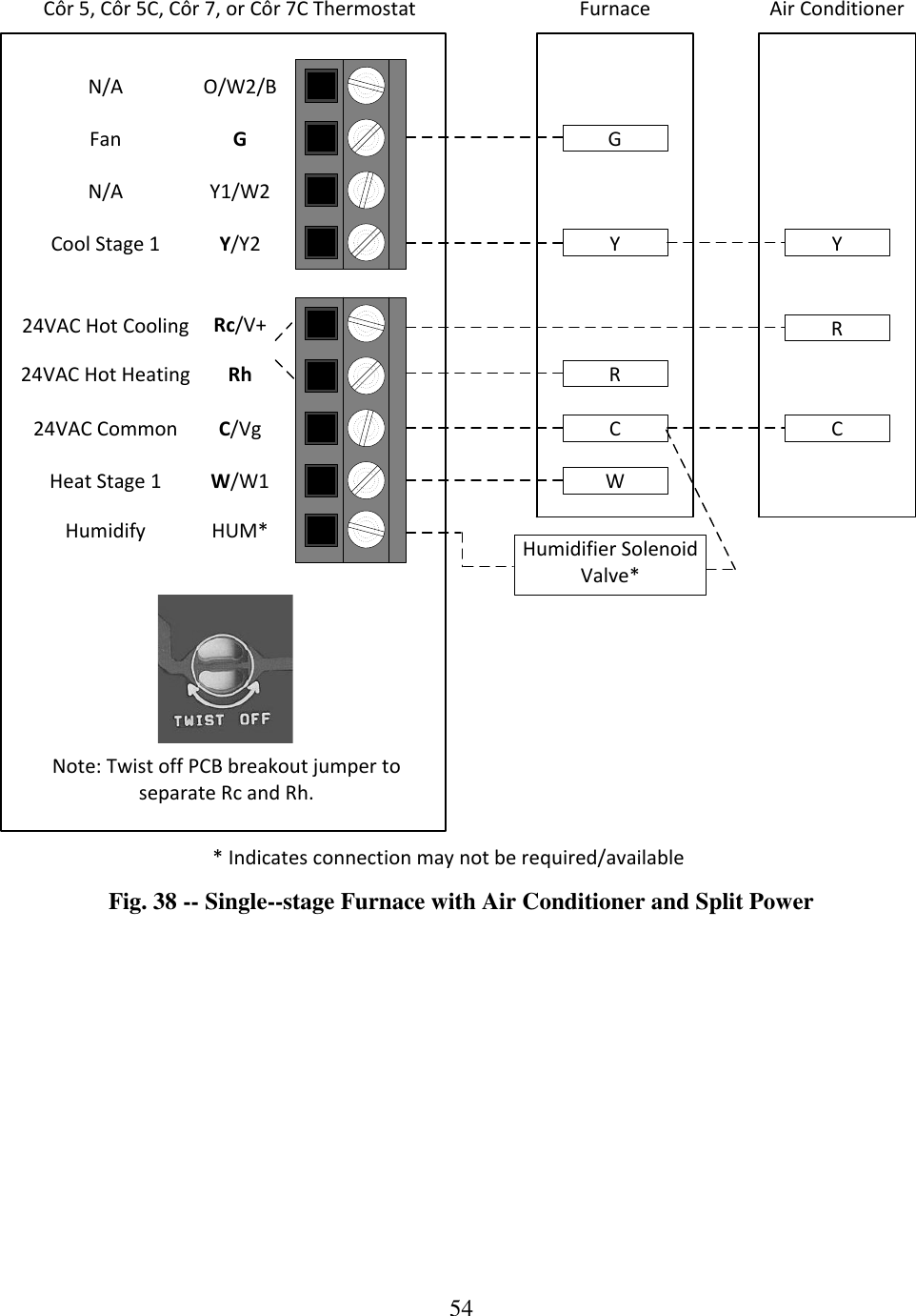 carrier cor thermostat wiring diagram